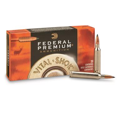 Federal Premium Vital-Shok, .338 Federal, Trophy Copper BT, 200 Grain, 20 Rounds