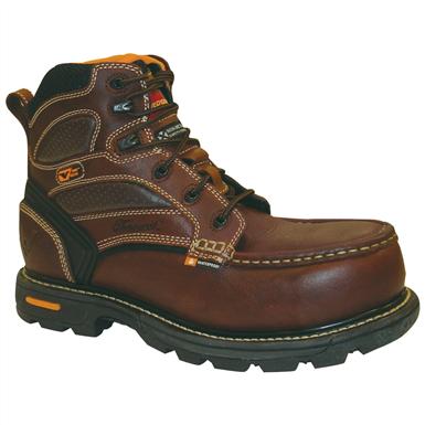 composite moc toe work boots