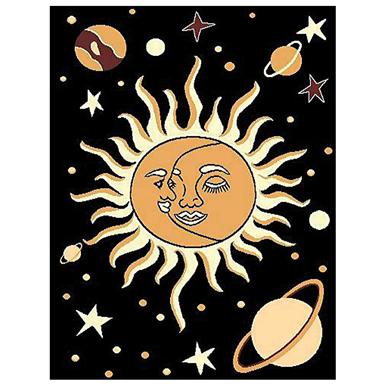 Sun Moon Area Rug From Donnieann 226514 Rugs At Sportsman S Guide Sun Moon Area Rug From Donnieann