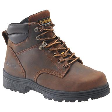 Men's Carolina® SVB 6" Internal Metguard Steel Toe Work Boots, Copper