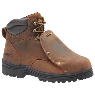 Men's Carolina® SVB 6" External Metguard Steel Toe Work Boots, Copper