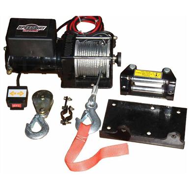 Speedway® 3,000 - lb. Electric Winch - 228288, Winches & Mounts at ...