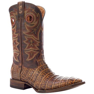 tan caiman boots
