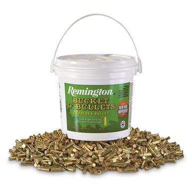 Remington Bucket O' Bullets, Golden Bullet, .22LR, PHP, 36 Grain, 1,400 Rounds