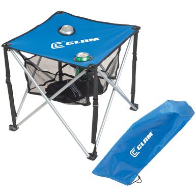 Clam Quick-pack Square Table with Case