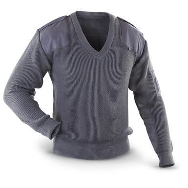 Italian Military Surplus Commando Sweater, Used