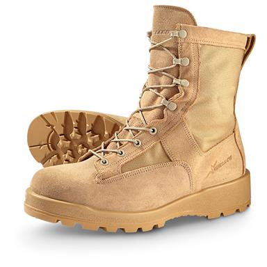 Men's Wellco® Waterproof Military - spec Insulated Steel Toe Duty Boots ...
