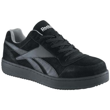 Men's Reebok Steel Toe Skateboard Shoes, Black