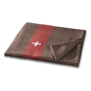 Swiss Army Style Wool Blanket, Reproduction