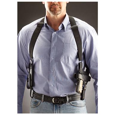 Classic Old West Styles® Thumb Break Shoulder Holster with Double - mag ...