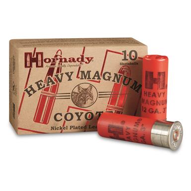 Hornady Heavy Magnum Buckshot, 12 Gauge, 3", 1 1/2 oz., 00, 10 Rounds