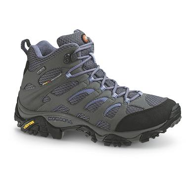 merrell ladies walking boots gore tex