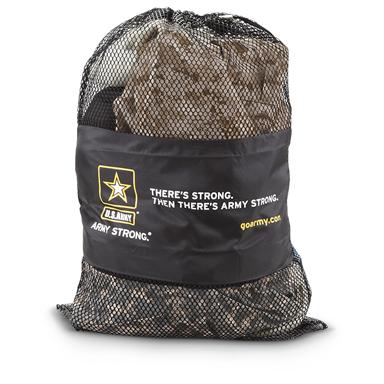 5 New Army Strong Mesh Laundry Bags Black 236205 Stuff Sack 5 New Army Strong Mesh Laundry Bags Black