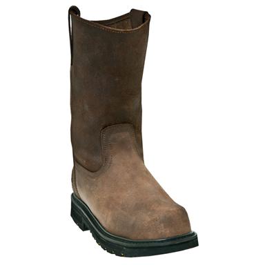 pull on composite toe work boots
