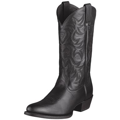 Ariat Men's Heritage Western R Toe Cowboy Boots
