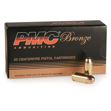 PMC Bronze, .380 ACP, FMJ, 90 Grain, 250 Rounds