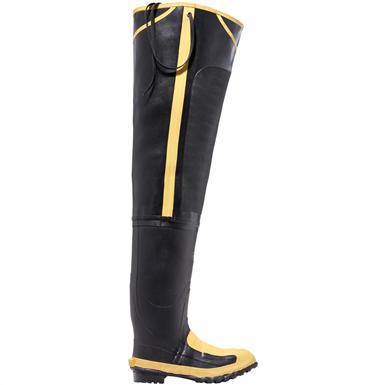 Men's LaCrosse® 32" Hip Boots with Steel Toe / Metatarsal Guard, Black