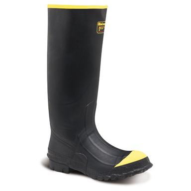 Men's LaCrosse® 16" Premium Steel Toe Knee Work Boots, Black