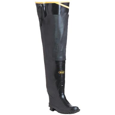 Men's LaCrosse® 32" Premium Hip Work Boots, Black