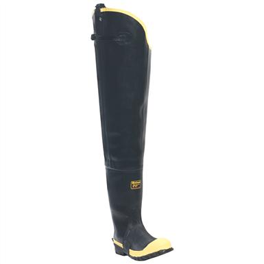 Men's LaCrosse® 32" Insulated Storm Steel Toe Hip Work Boots, Black