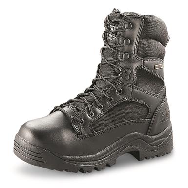 HQ ISSUE Men's Waterproof Side Zip Tactical Boots - 292023, Combat ...