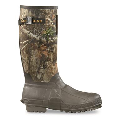 men's apollo realtree edge rubber boots