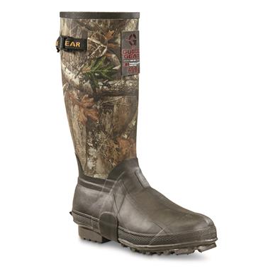 guide gear men's monolithic waterproof insulated hunting boots 24 gram