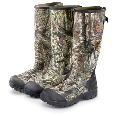 Guide Gear Mens Ankle Fit Insulated Rubber Boots 2400 Grams Mossy Oak Break Guide Gear Mens Ankle Fit Insulated Rubber Boots 2400 Grams Mossy Oak Break