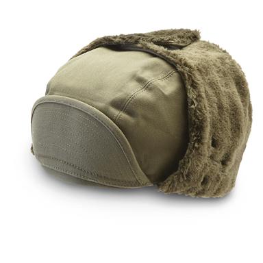 French Military Surplus Winter Caps, 3 Pack, Like New