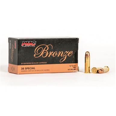 PMC Bronze Battle Pack, .38 Special, FMJ, 132 Grain, 300 Rounds
