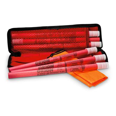 Orion Emergency Flares, 6 Pack