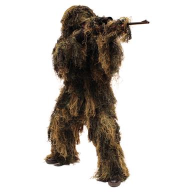 Red Rock Outdoor Gear Woodland Camo Ghillie Suit, 5 Piece