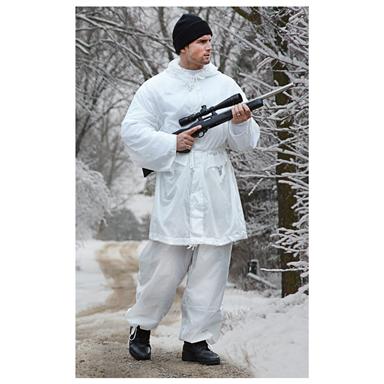 New British Military Surplus Snow Camo Set - 302338, Military Overalls ...