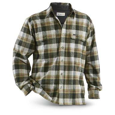 Carhartt® Cold Weather Flannel Shirt - 303712, Shirts at Sportsman's Guide