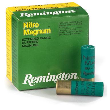 Remington, 12 Gauge, 3" Shell, 1 7/8 oz., Nitro Magnum, 25 Rounds