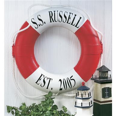 Personal Creations Decorative Life Preserver Ring 33891 Personal Creations Decorative Life Preserver Ring