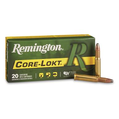 Remington Core-Lokt, .30-30 Winchester, SP, 150 Grain, 20 Rounds