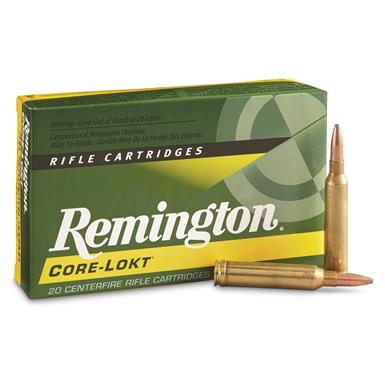 Remington, 7mm Rem. Mag., PSP Core-Lokt, 175 Grain, 20 Rounds