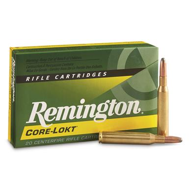 Remington CORE-LOKT, .270 Winchester, SP, 150 Grain, 20 Rounds