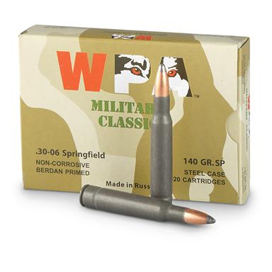 Wolf, .30-06, SP, 140 Grain, 100 Rounds