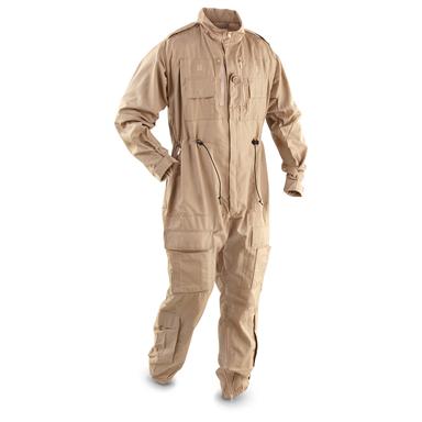 British Military Surplus Lightweight Flight Coveralls, Used
