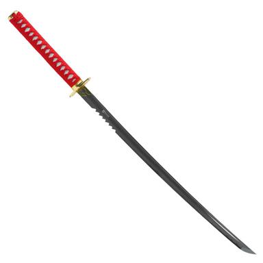 Whetstone™ Scarlet Katana with Partially Serrated Blade - 423636 ...