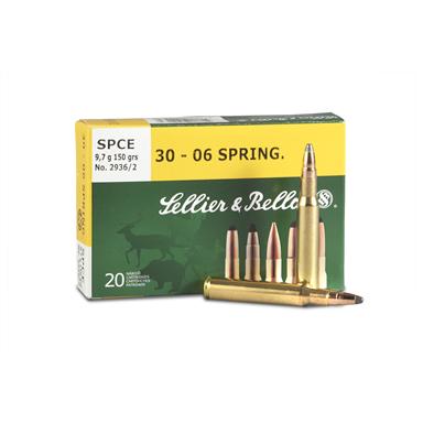 Sellier & Bellot® .30-06 Springfield® 150 grain SPCE Ammo 20 rounds
