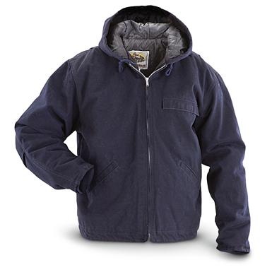 Workhorse Washed Hooded Jacket - 425021, Insulated Jackets & Coats at ...