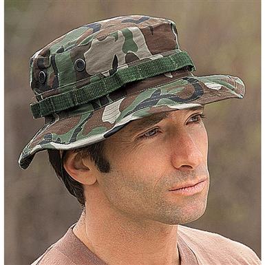 2 - Pk. Mil. - Style Boonie Hat - 49767, Military Hats & Caps at ...