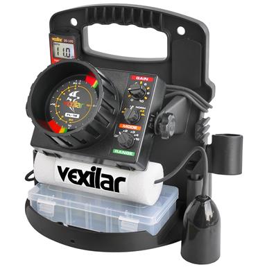Vexilar FL-18 Flasher Fishfinder Pro Pack II with 12 Degree Ice-Ducer