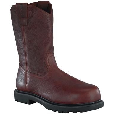 Men's Iron Age® 11" Hauler Composite Toe Wellington Work Boots, Brown
