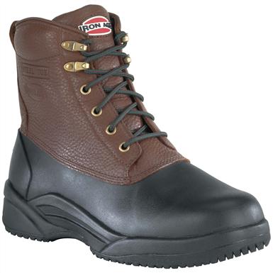 Men's Iron Age® 8" Compound Waterproof Steel Toe Work Boots
