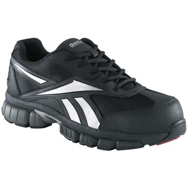 Women's Reebok® Composite Toe Performance Cross Trainer Shoes, Black / Silver