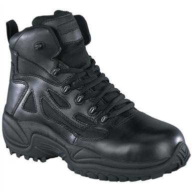 Women's Reebok® Composite Toe 6" Stealth Boots with Side Zip, Black